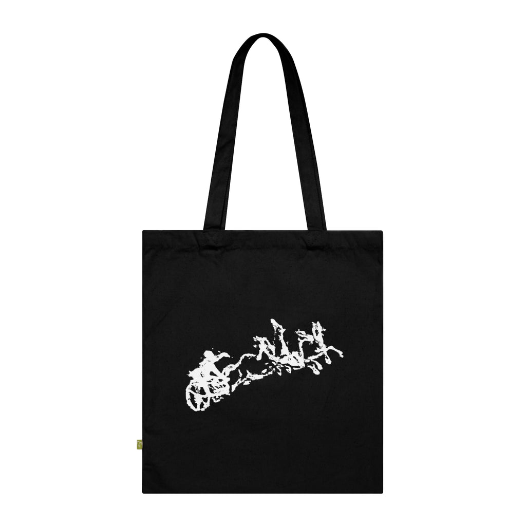 Flying Chariot Tote Bag Black