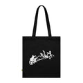 Flying Chariot Tote Bag Black